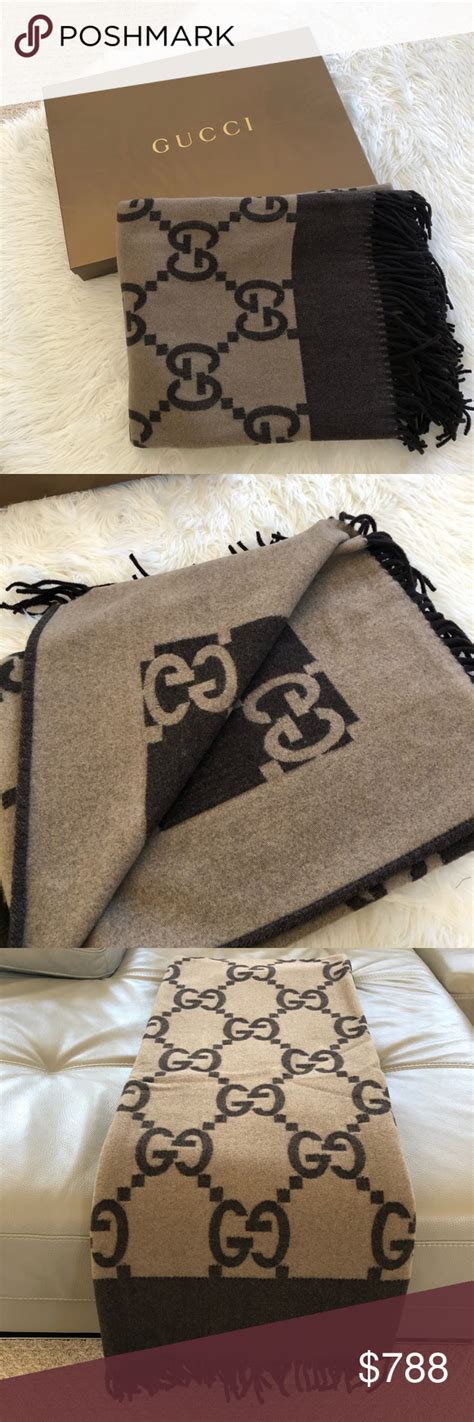 authentic gucci blanket